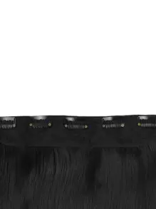 Natural Long Curly Wig - Multicolor - View 4