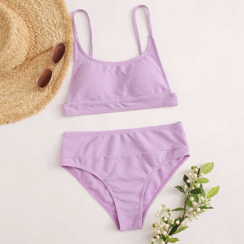 

Lavender Purple Bikini Swimsuit