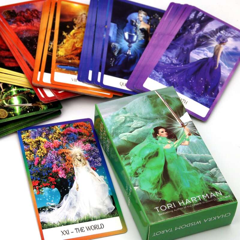 

1box Figure Graphic Tarot Card, Multicolor