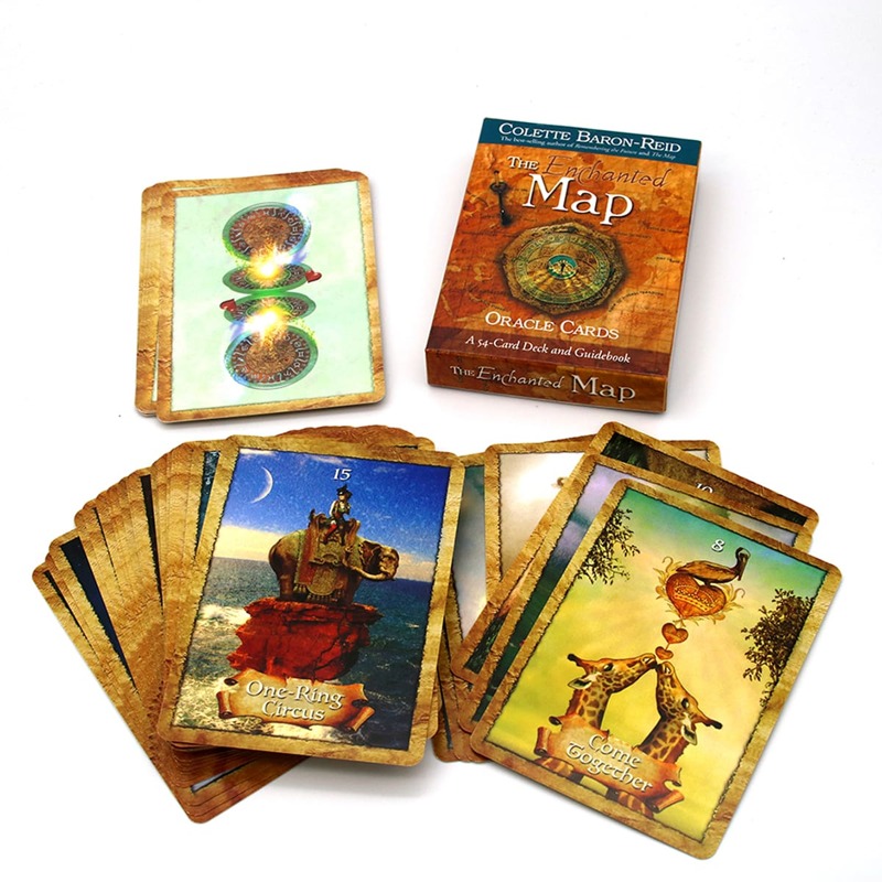 

1box Mixed Pattern Tarot Card, Multicolor