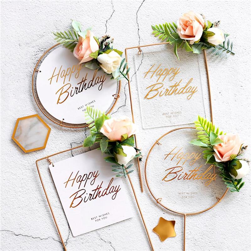 

1pc Birthday Cake Topper, Multicolor