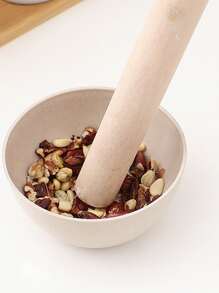 Rodillo de madera - Marrón - Ver 2