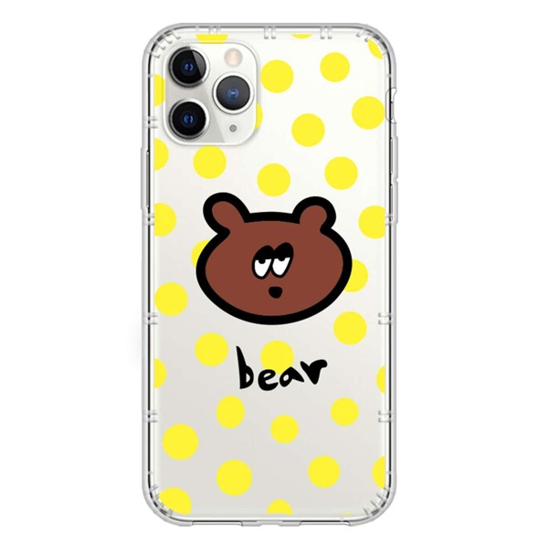 

Чехол для iPhone с мультяшным узором 1шт, Прозрачный