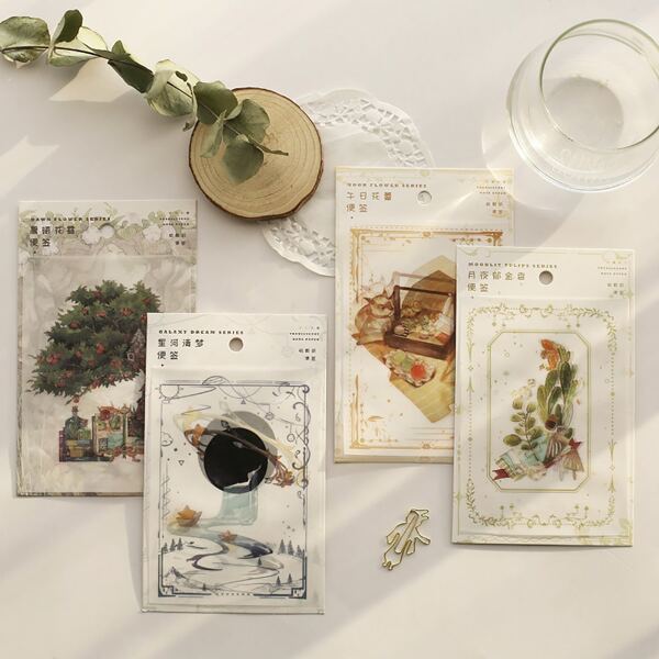 

30sheets Mixed Pattern Memo Paper, Multicolor