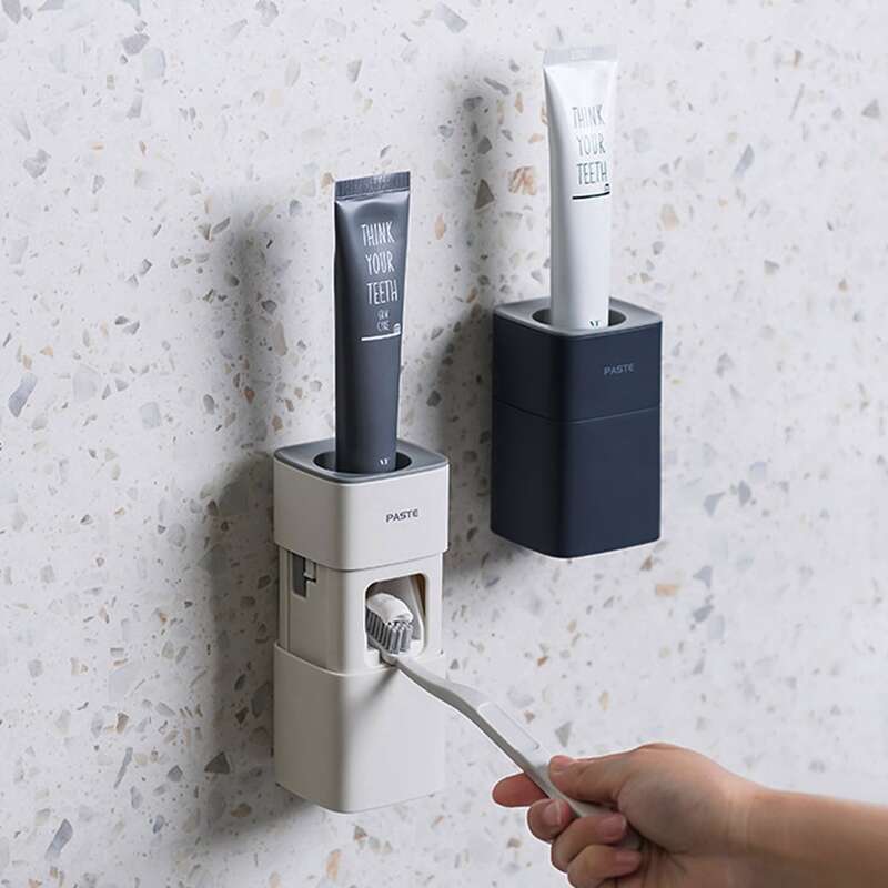 

1pc Wall Mounted Toothpaste Squeezer, Multicolor