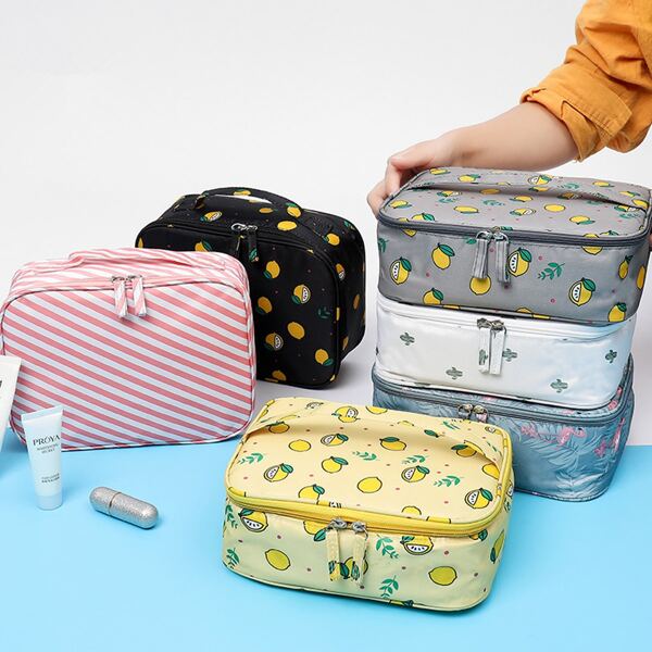 

1pc Portable Travel Storage Bag, Multicolor