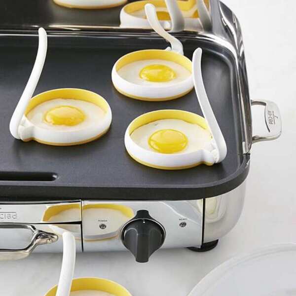 

2pcs Silicone Omelette Tool, White