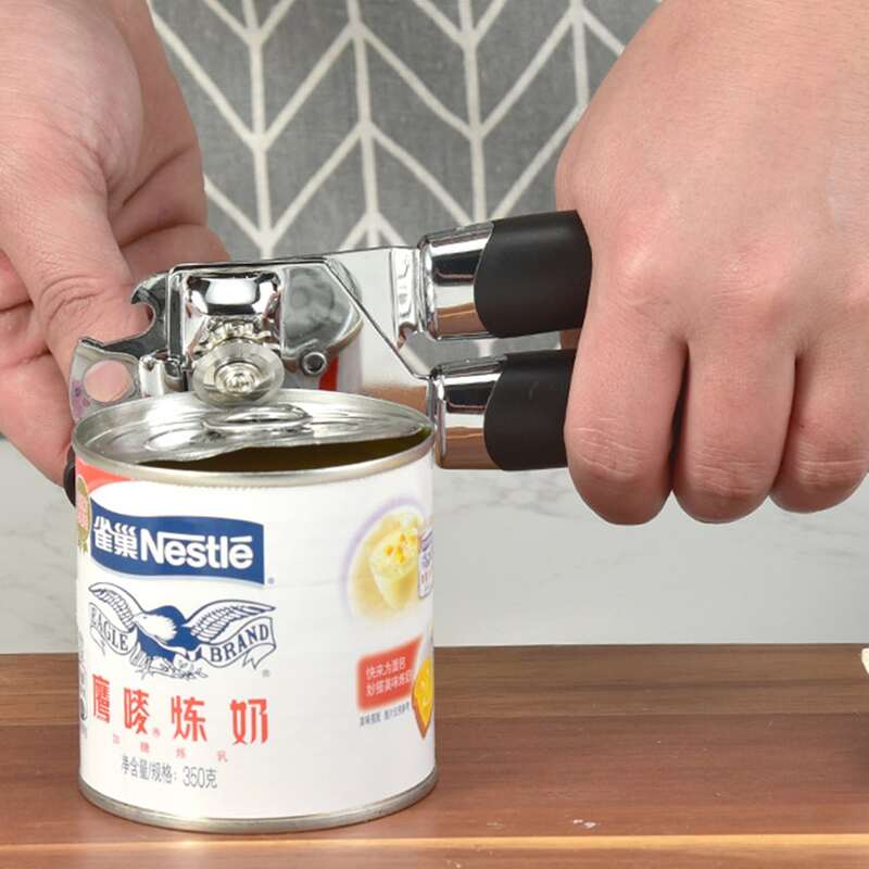 

Stainless Steel Manual Can Opener, Multicolor