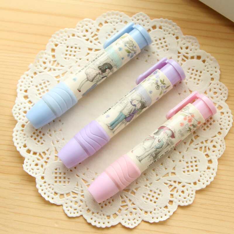 

1pc Cartoon Graphic Random Press Eraser, Multicolor