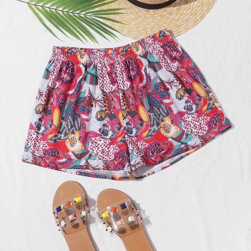

Floral Print Shorts, Multicolor