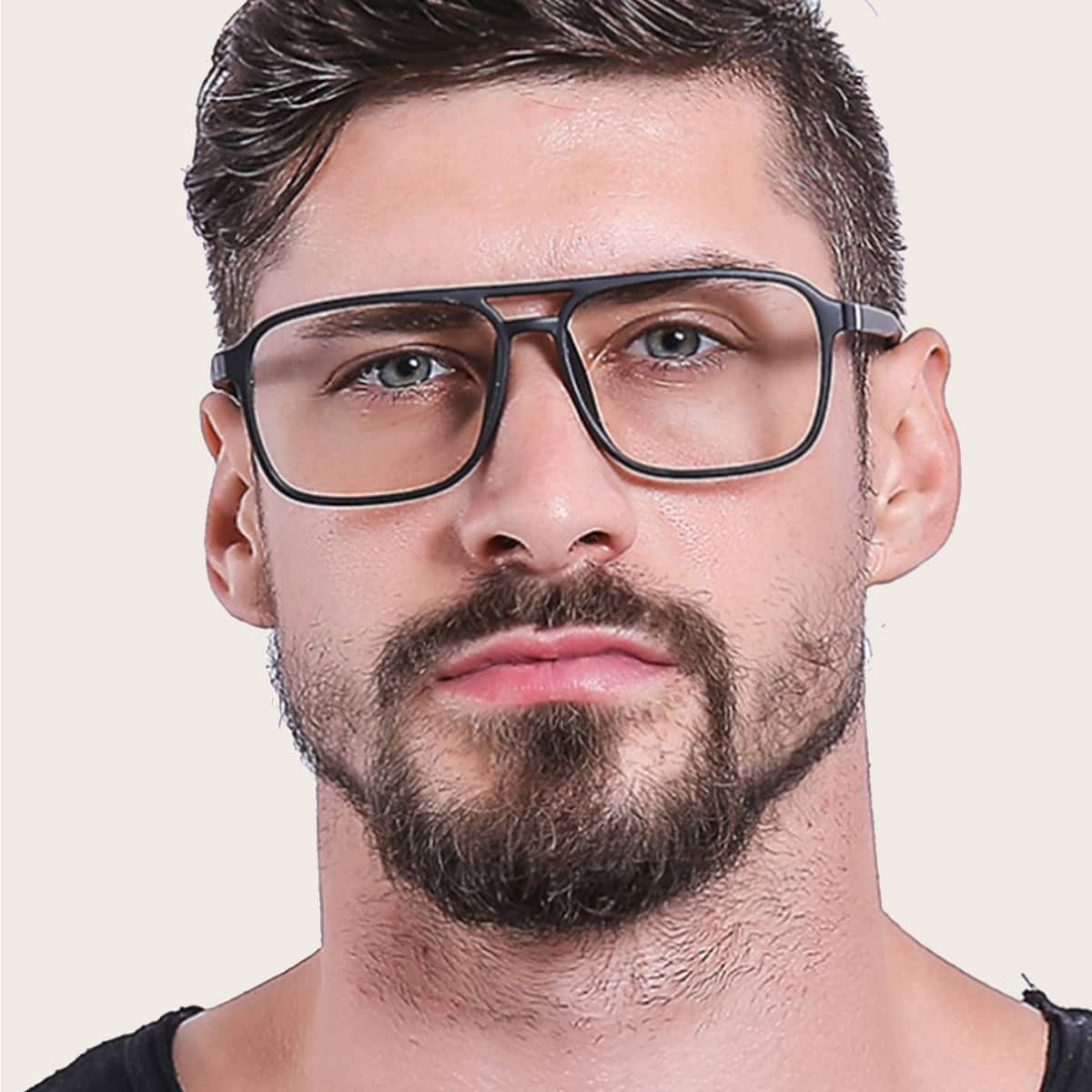 

Guys Top Bar Sunglasses, Black