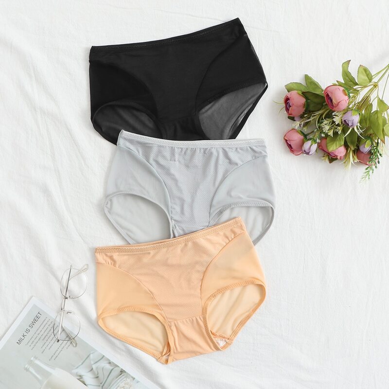 

3pack Solid Panty Set, Multicolor
