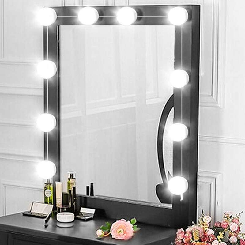 

10pcs Beauty Light String Bulb, White