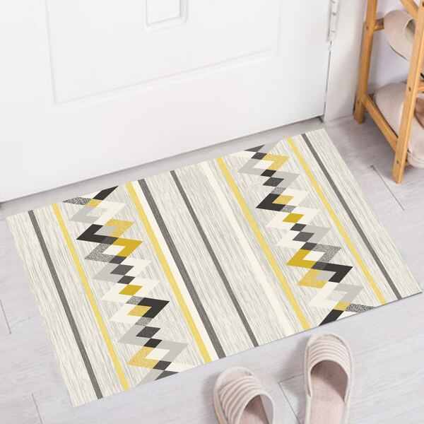 

Geometric Pattern Carpet, Multicolor