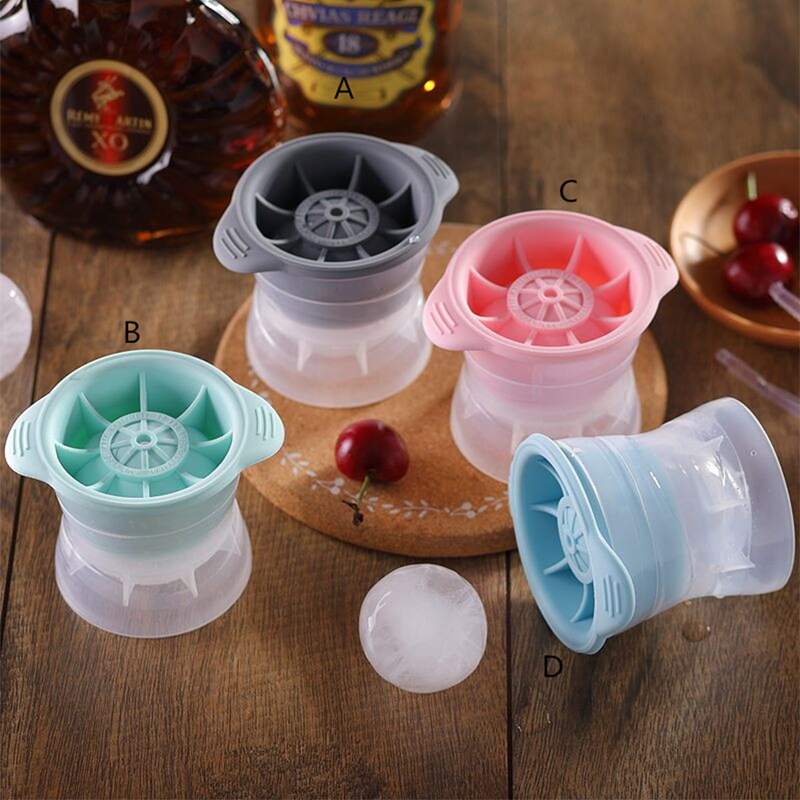 

1pc Silicone Ice Ball Mold, Multicolor