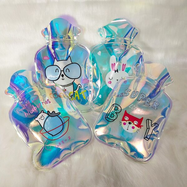 

1pc Cartoon Graphic Hot Water Bag, Multicolor