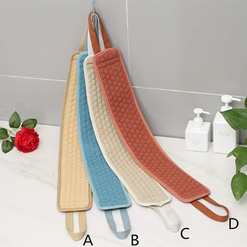 

1pc Bath Exfoliating Strap, Multicolor