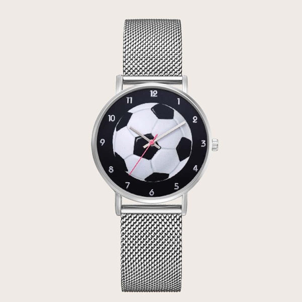

Football Print Dial Quartz Watch