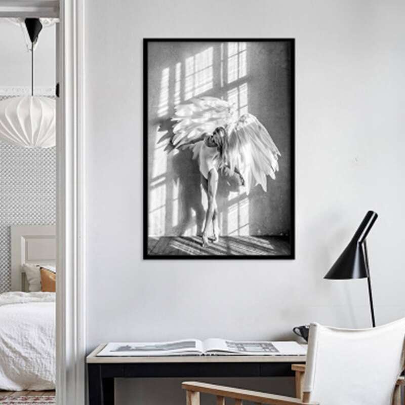 

Graphic Wall Print Without Frame, Multicolor