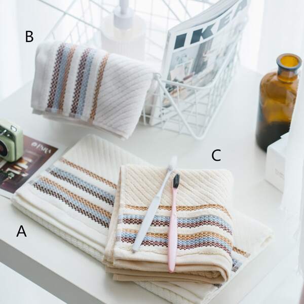 

1pc Graphic Face Towel, Multicolor