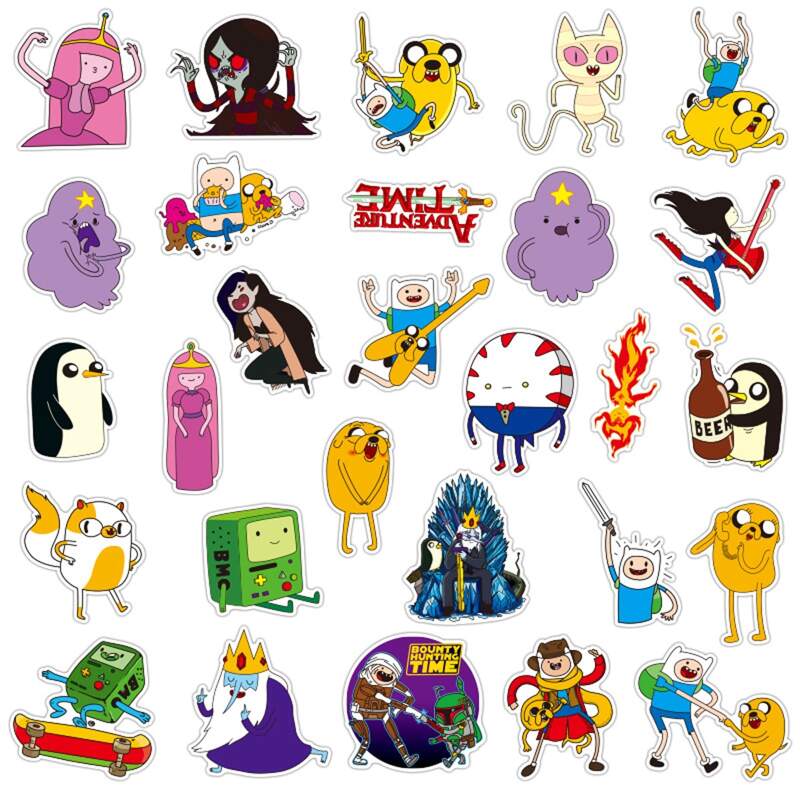 

29pcs Cartoon Sticker, Multicolor