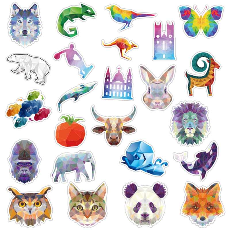 

35pcs Animal Sticker, Multicolor