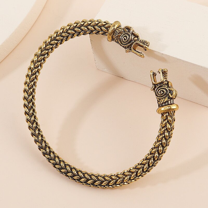 

Guys Faucet Cuff Bangle, Gold