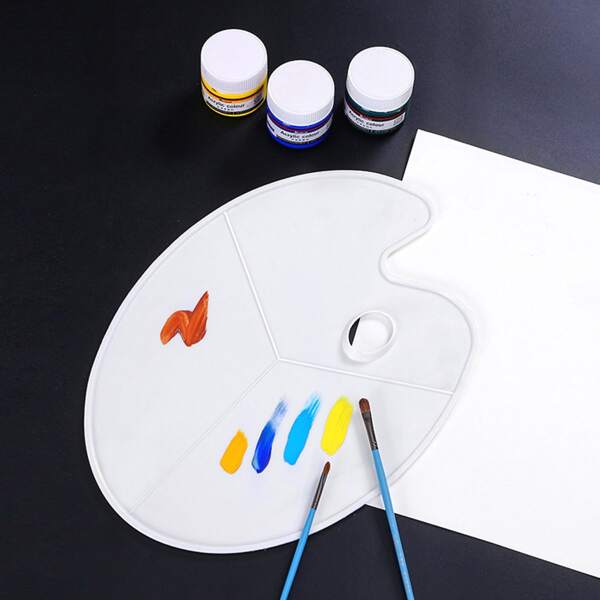 

1pc Random DIY Paint Tray, White