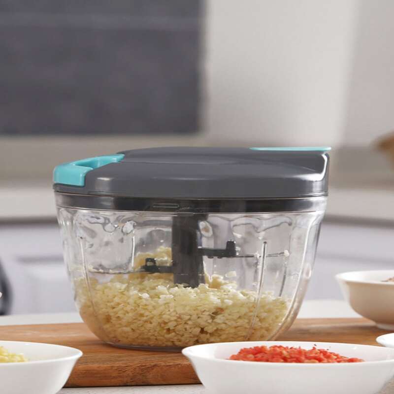 

Manual Pull String Garlic Grater, Grey