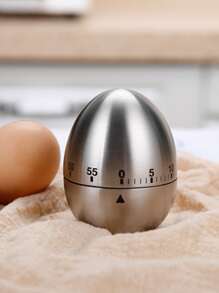 Đồng hồ bấm giờ bằng thép không gỉ - Bạc - Xem 1