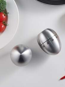 Đồng hồ bấm giờ bằng thép không gỉ - Bạc - Xem 3