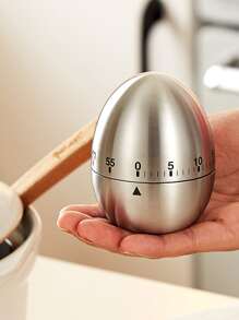 Đồng hồ bấm giờ bằng thép không gỉ - Bạc - Xem 4