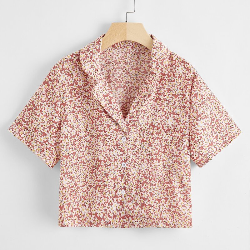 

Ditsy Floral Shirt, Multicolor