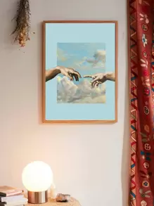 手掌圖案裝飾畫不附帶畫框