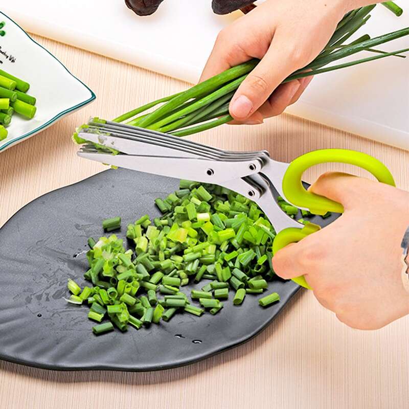 

Kitchen Multifunction Scissors, Silver