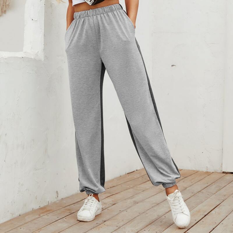 

Two Tone Sweat Joggers, Multicolor