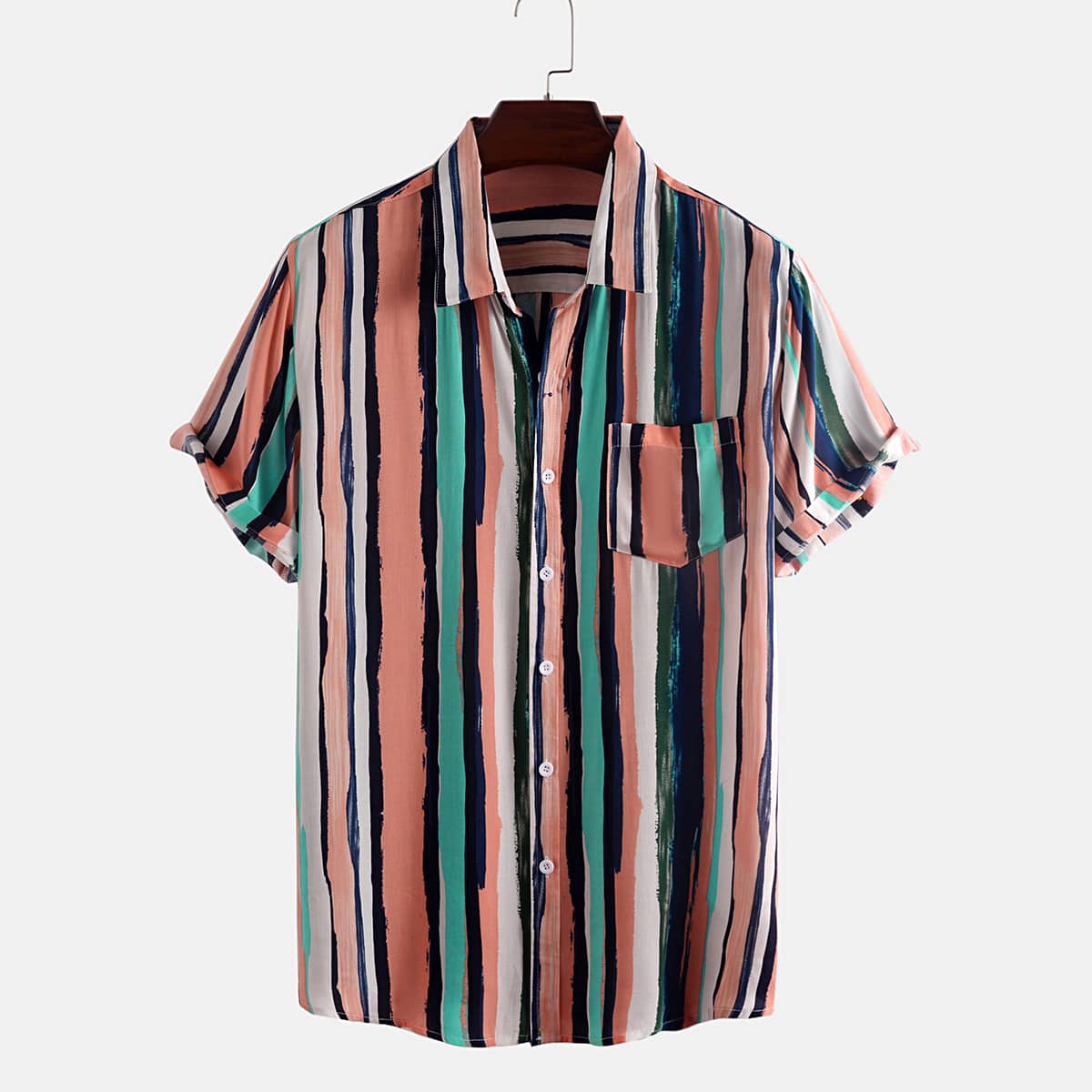 

Guys Striped Shirt, Multicolor