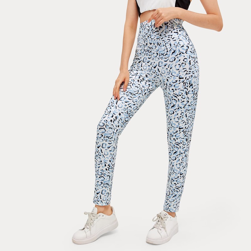 

Leopard Print Leggings, Multicolor
