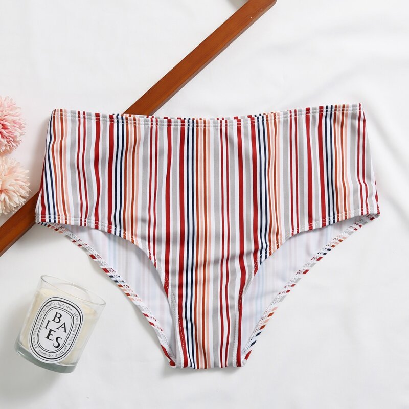 

Striped Bikini Panty, Multicolor