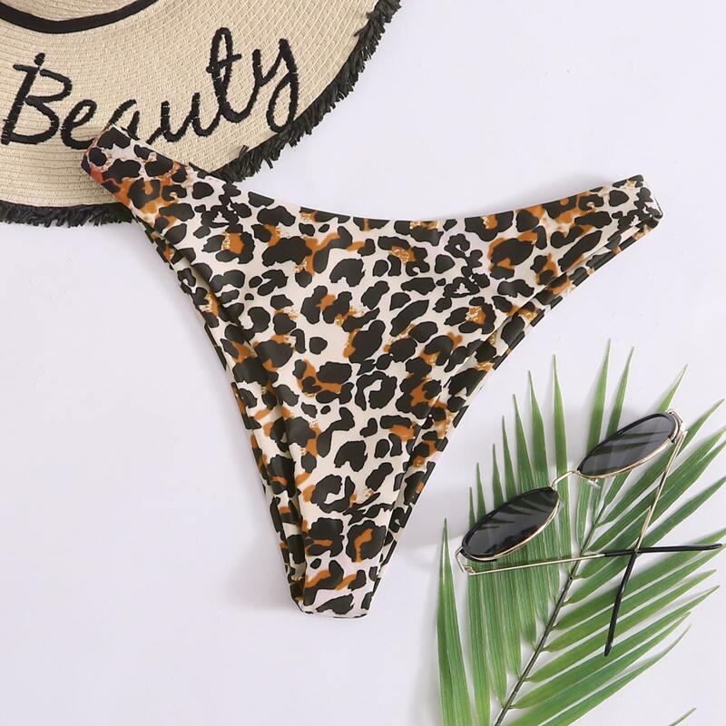 

Leopard Bikini Bottom, Multicolor