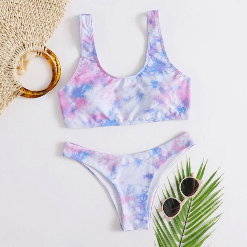 

Tie Dye Bikini Swimsuit, Multicolor