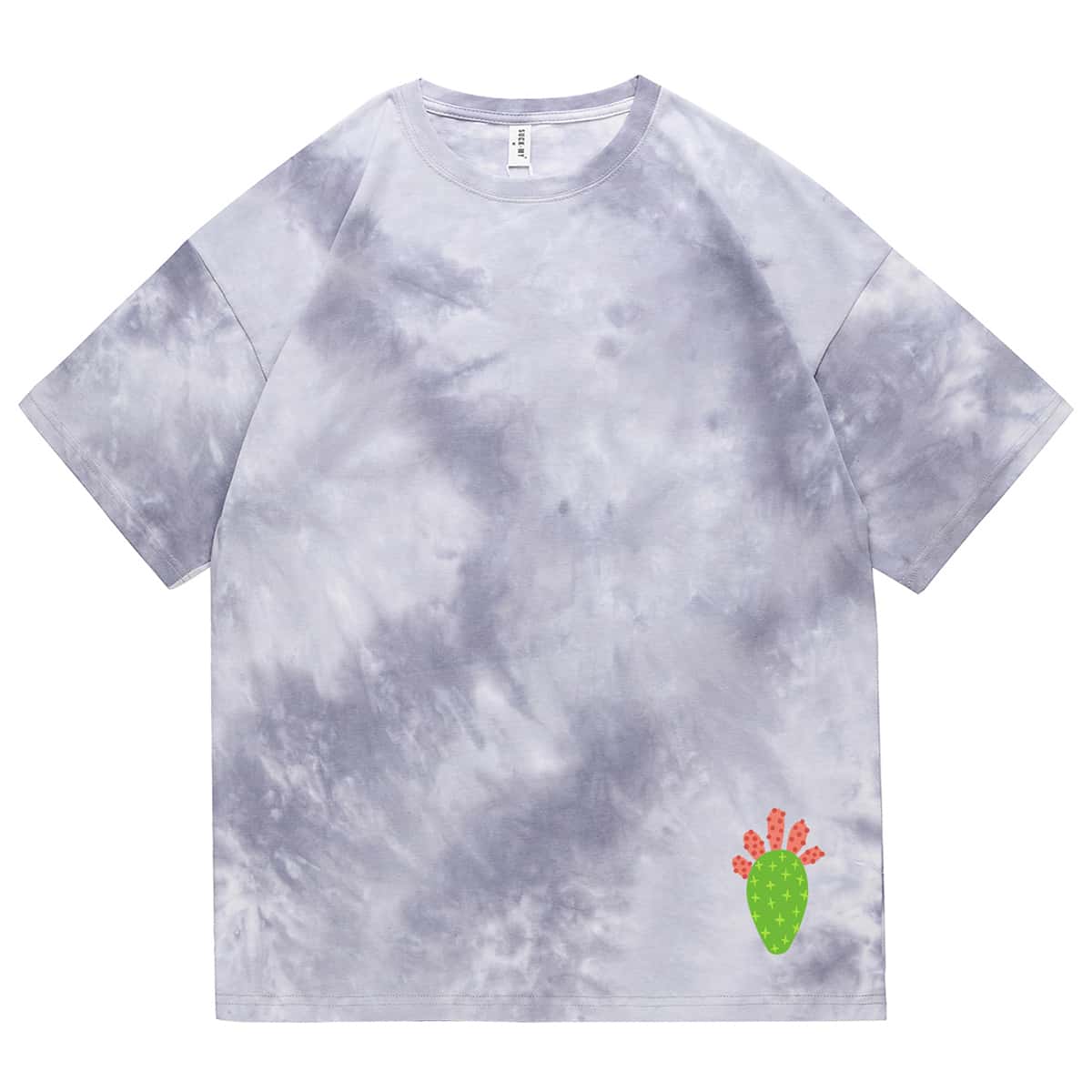 

Guys Cactus Print Tie Dye Tee, Multicolor