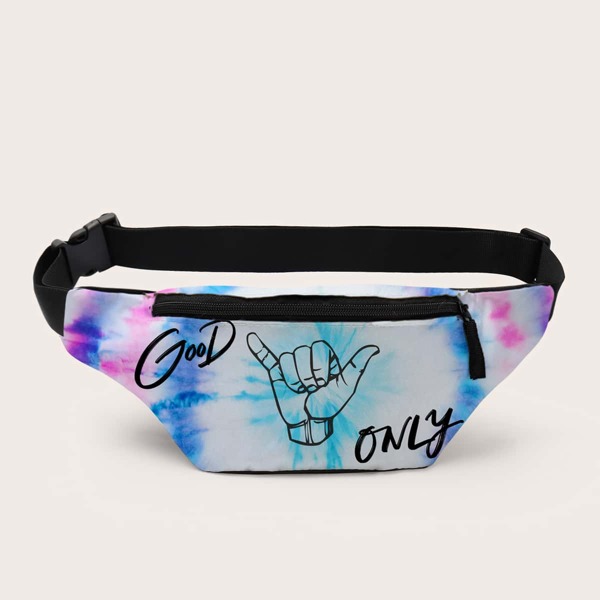 

Hand Graphic Fanny Pack, Multicolor