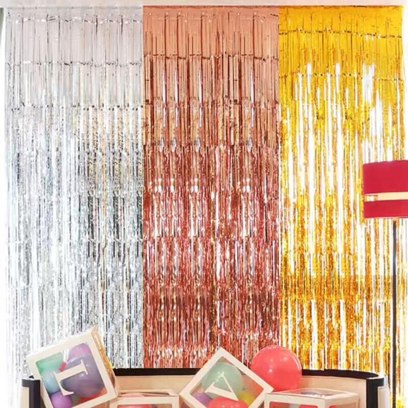 

1pack Sequin Tassel Background, Multicolor