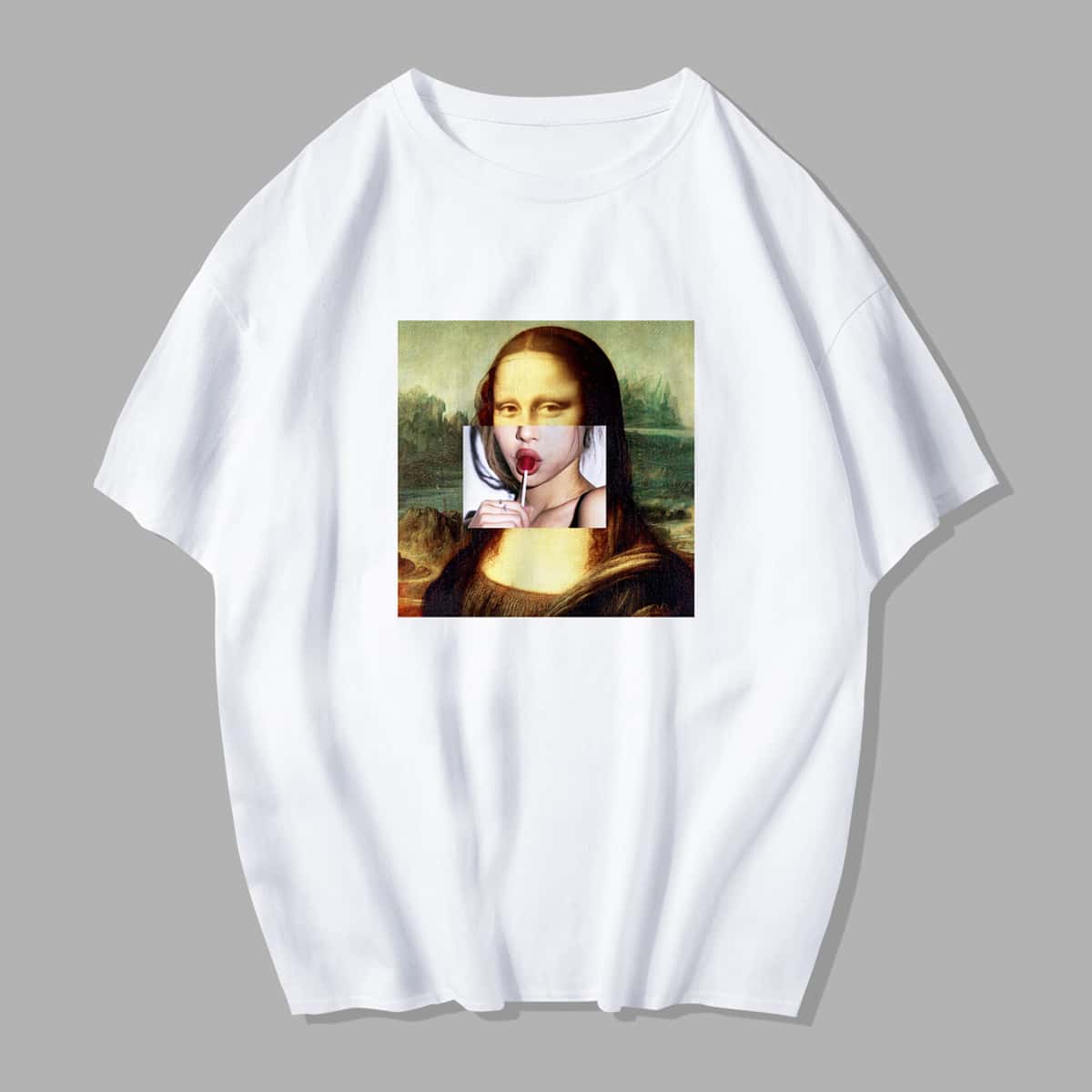 

Guys Figure Graphic Tee, White
