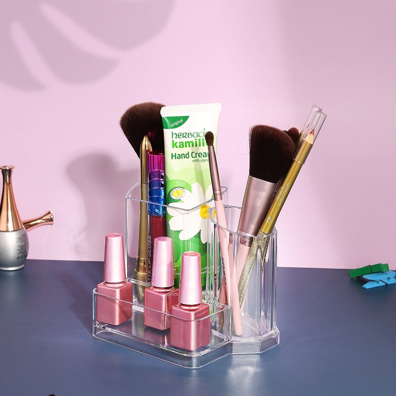 

1pc Clear Cosmetic Storage Box