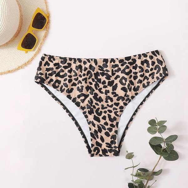 

Leopard Bikini Panty, Brown