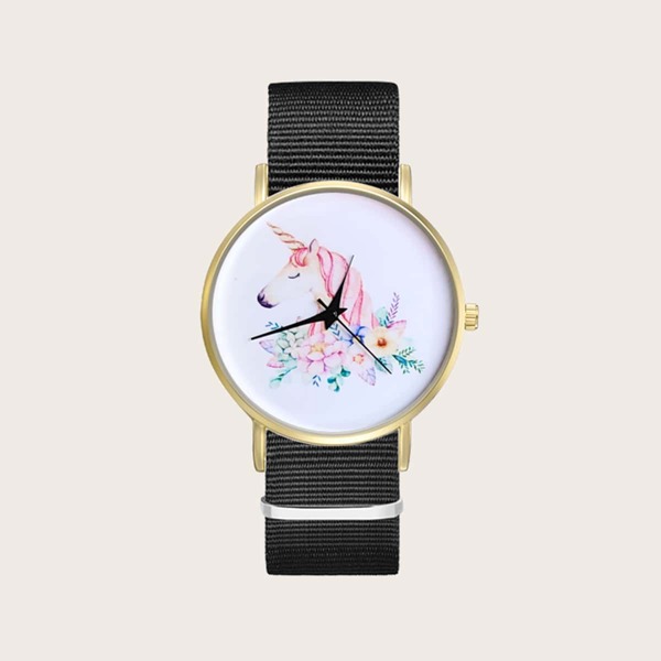 

Kids Unicorn Print Quartz Watch