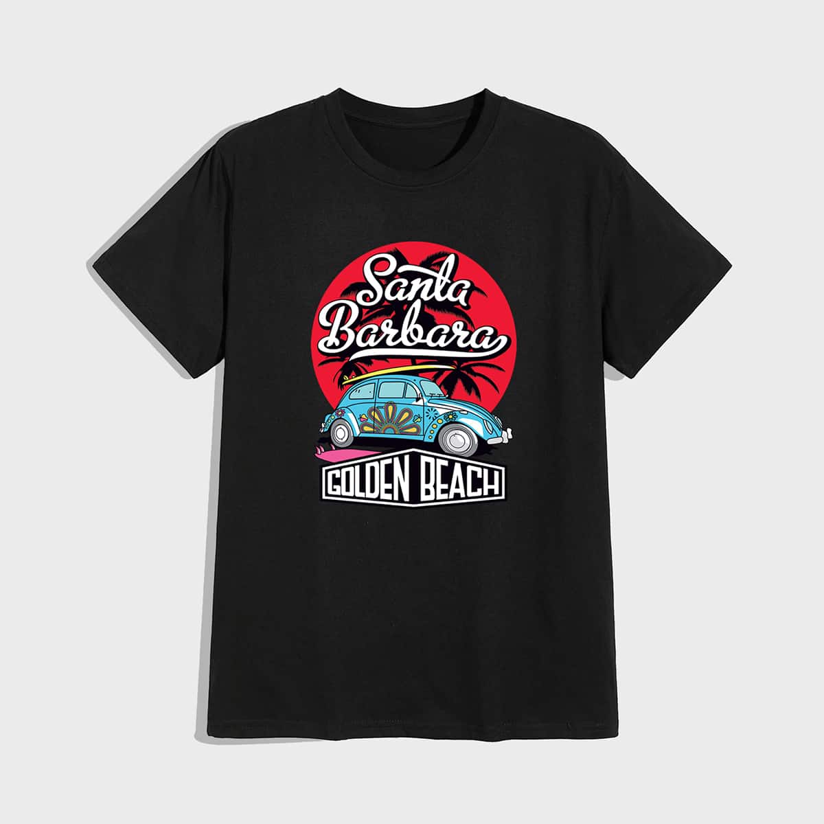 

Guys Car Graphic Tee, Black