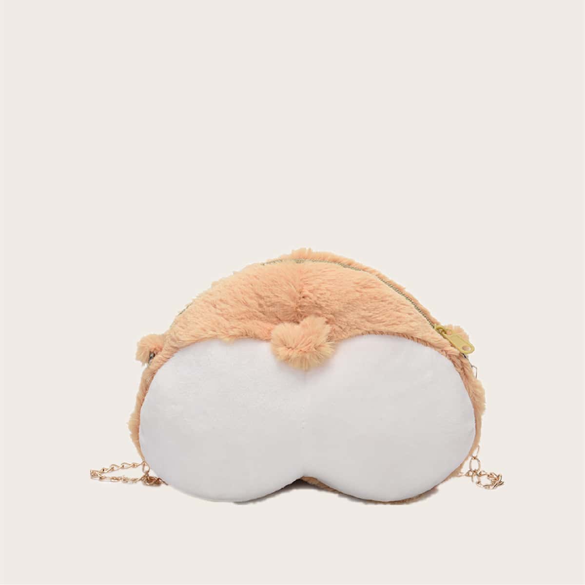 

Fluffy Butt Crossbody Bag, Multicolor